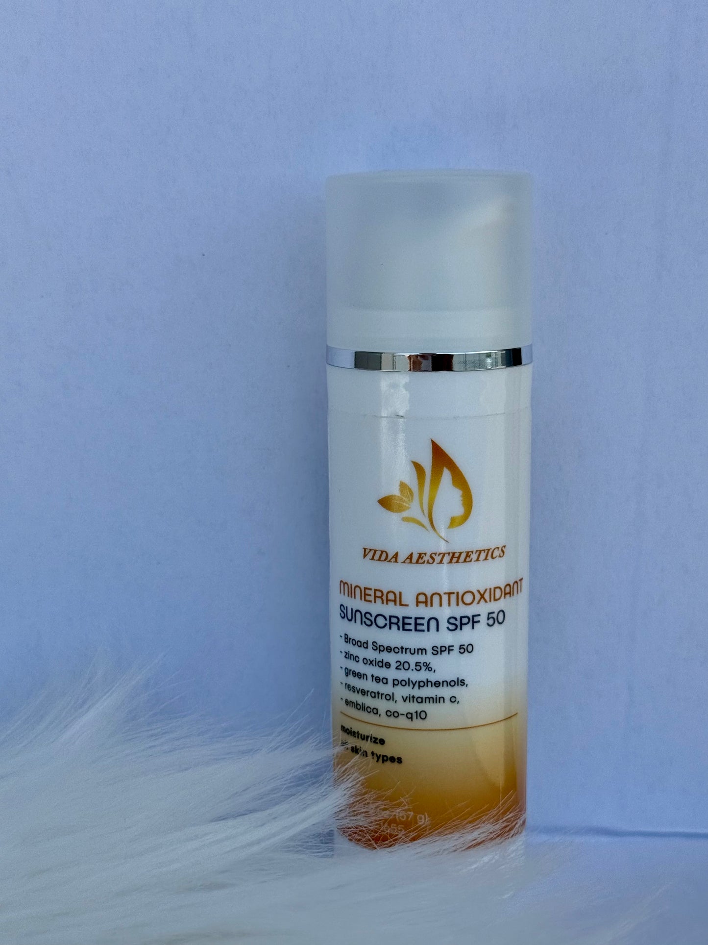 Sunscreen Sheer Mineral Antioxidant SPF 50